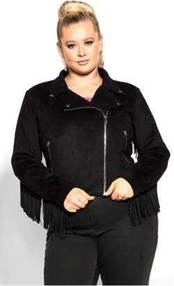 | Women's Plus Size Jkt Angela - Black - 20W