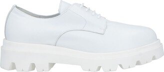 LEA-GU Lace-up Shoes White