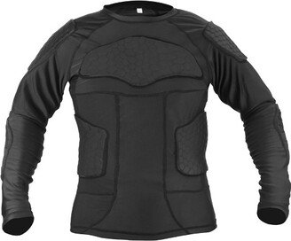 Unique Bargains Full Body Armor Jacket Thorax Back Backbone Bike Motorcycle Riding Protective Black Size L