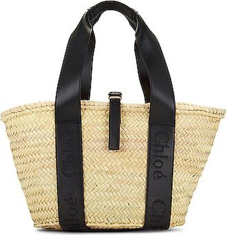 Sense Basket Tote Bag in Black