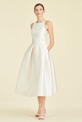 Leighton Skirt - Off White - Mikado