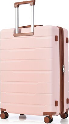 NINEDIN 3-Piece Luggage Spinner Wheel Luggage Trunk Sets 20