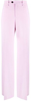 Tailored Wide-Leg Trousers-AG