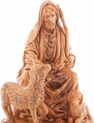 Jesus, Good Shepherd Statue, Christ & Lamb, Christian Easter Decor, Catholic New Parent Gift, Nursery Decoration, Pastor Retirement