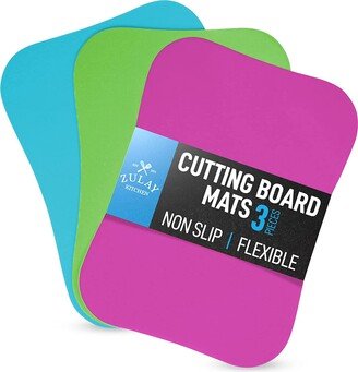 Non-Slip Thick & Durable Flexible Flexible Cutting Board - Curved Edge