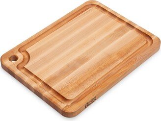 Prestige Maple Wood Cutting Board for Kitchen Prep, Inches, 1.25 Inches Thick Edge Grain Charcuterie Boos Block with Juice Grooves