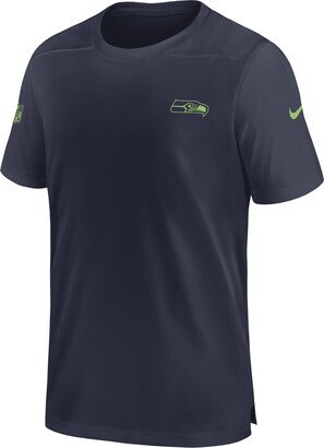 Men's Dri-FIT Sideline Coach (NFL Seattle Seahawks) Top in Blue