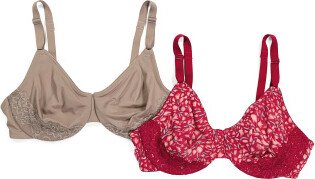 TJMAXX 2Pk Full Figure Luxury Lift Bras For Women