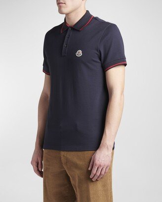 Men's Logo-Collar Polo Shirt