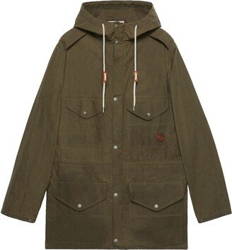 Waxed Hooded Parka