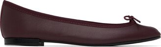 Burgundy Cendrillon Ballerina Flats