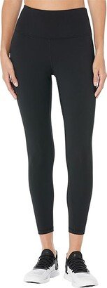 Jockey Active Rib Texture Leggings (Deep Black) Women's Casual Pants