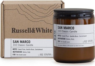 Russell & White San Marco - Sweet Plum, Vanilla + Sandalwood Candle