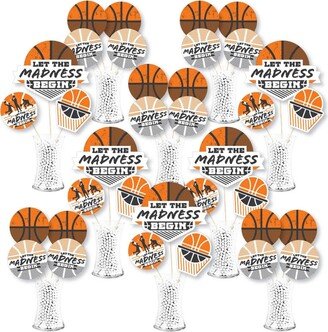 Big Dot Of Happiness Basketball Let the Madness Begin Centerpiece Showstopper Table Toppers 35 Pc