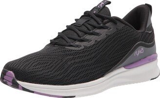 Women's Myriad Walking Shoe Black/Purple 9 M
