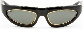 Mask Frame Sunglasses