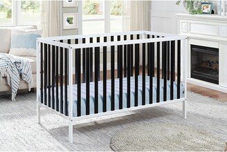 DECO Deux Remi Island Crib White/Black