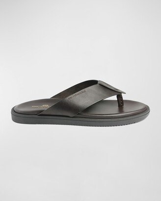 Men's Romania Leather Thong Sandals