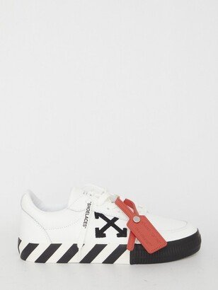 Low Vulcanized Lace-Up Sneakers-AB