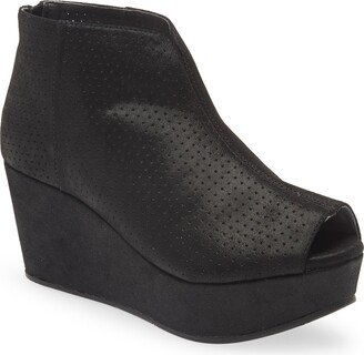 Walee Peep Toe Platform Bootie