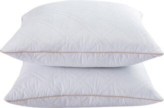 2 Piece Quilted Pillow Insets, 18 x 18