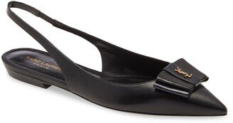 Anais Bow Slingback Flat