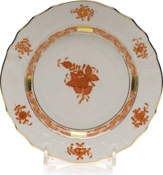 Rust Chinese Bouquet Bread & Butter Plate