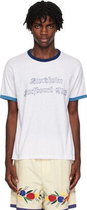 Stockholm (Surfboard) Club White Ringer T-Shirt