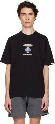 AAPE by A Bathing Ape Black Hologram T-Shirt