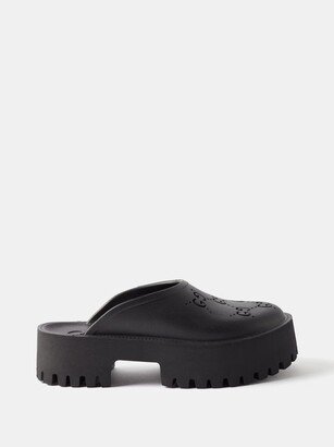 GG-perforated Rubber Clogs-AA