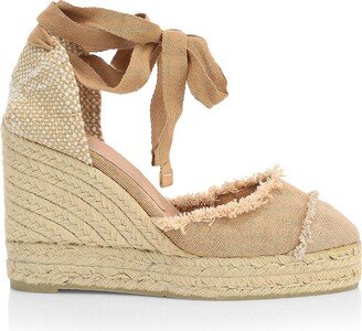 Catalina Canvas Platform Wedge Espadrilles