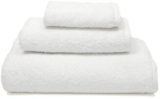 White Soft Twist 3-Piece Towel Set