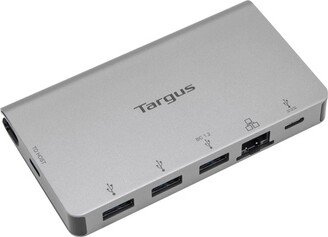Targus USB-C Ethernet Adapter with 3x USB-A Ports and 1x USB-C Port with 100W PD Pass-Thru