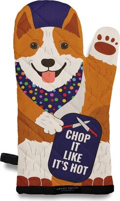 Adorable Corgi - Chop It Like It's Hot Oven Mitt