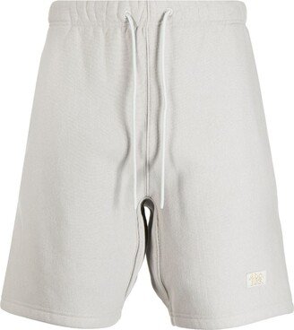 Advisory Board Crystals 123. Logo-Embroidered Track Shorts