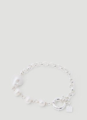 Pearl Chain Bracelet - Jewellery Silver One Size