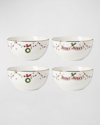 Merry Grinchmas Assorted All-Purpose Bowls, Set of 4