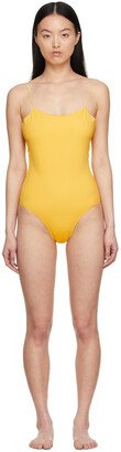 Yellow Eco Basic Swimsuit