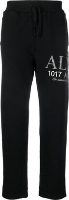 Logo-Print Cotton Track Pants-BJ