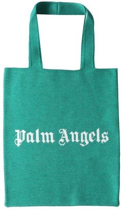 Logo Print Tote Bag-AA