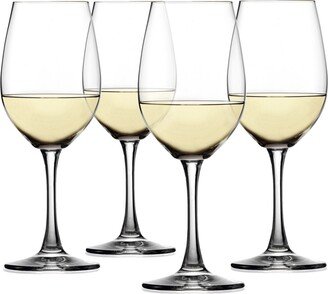 Wine Lovers White Wine Glasses, Set of 4, 13.4 Oz