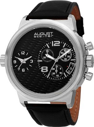 Men's Leather Watch-AT