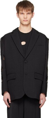 Black Phoenix Cutout Blazer