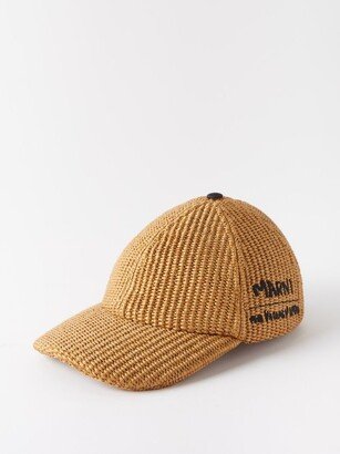 X No Vacancy Inn Faux-raffia Cap