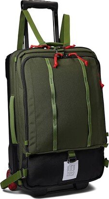 44 L Global Travel Bag Roller (Olive/Olive) Carry on Luggage