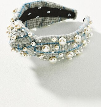 Tweed Multi Pearl Knot Headband