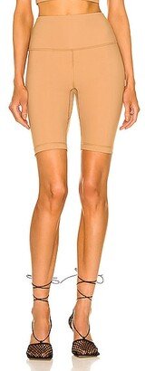 Bike Short in Tan