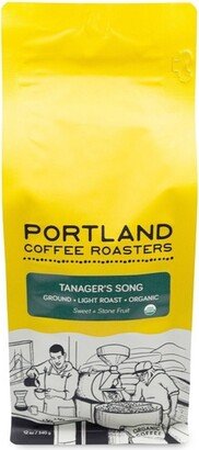 Portland Coffee Roasters Organic Tanager's Song Ground Medium Roast Coffee - 12oz