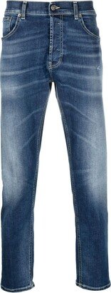 Mid-Rise Cropped Jeans-AA