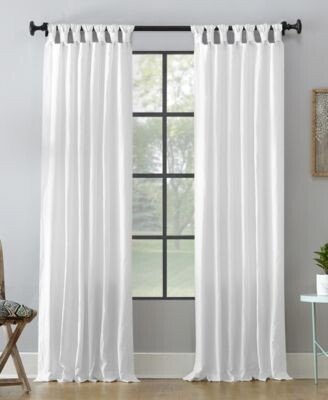 Washed Cotton Twist Tab Curtain Panel Collection
